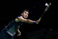 India's Lakshya Sen fell in a closely fought semifinal in Paris (IMAGE: GETTY)